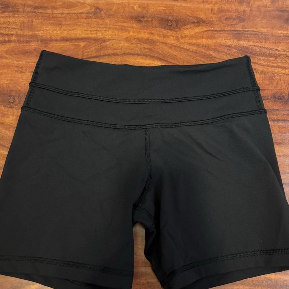 Black lululemon shorts